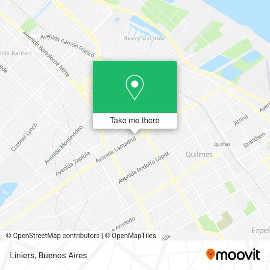 Mapa de Liniers
