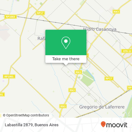 Mapa de Labastilla 2879