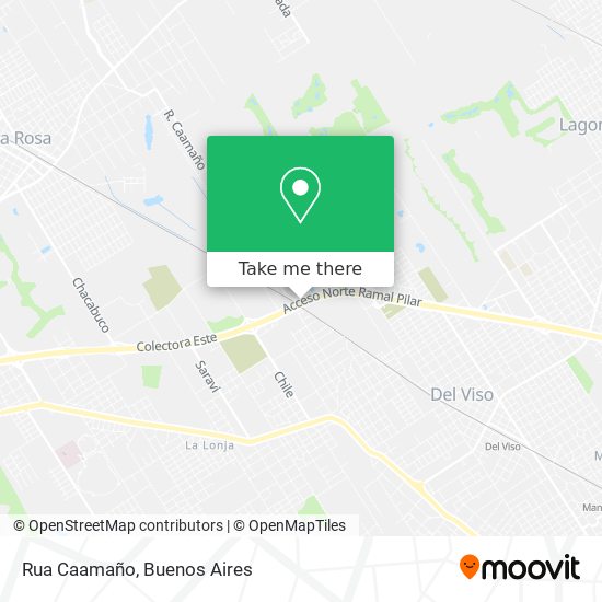 Mapa de Rua Caamaño