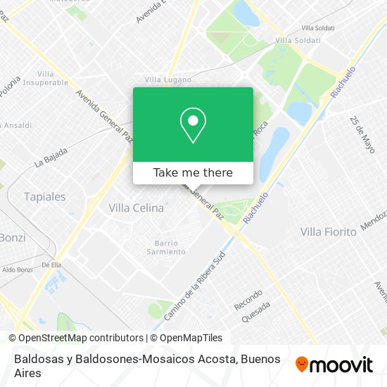 Mapa de Baldosas y Baldosones-Mosaicos Acosta