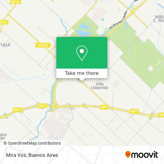 Mira Vos map