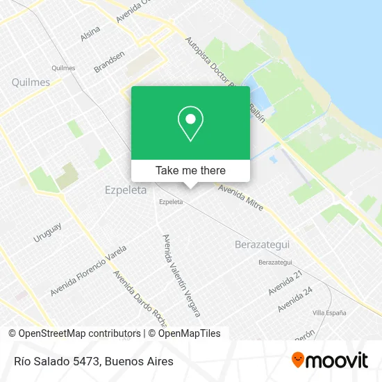 Río Salado 5473 map