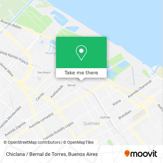 Chiclana / Bernal de Torres map