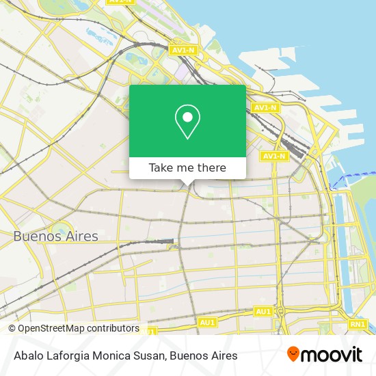 Mapa de Abalo Laforgia Monica Susan