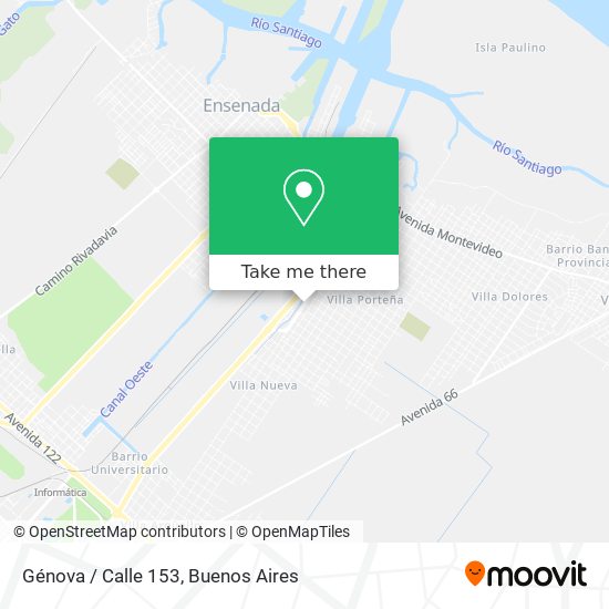 Génova / Calle 153 map