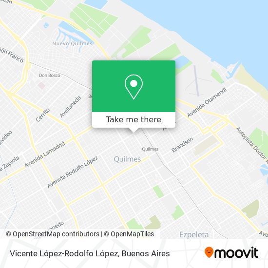 Mapa de Vicente López-Rodolfo López