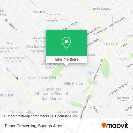 Paper Converting map