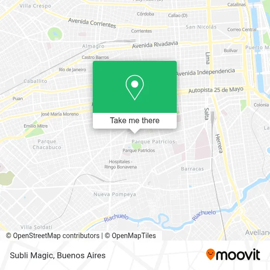 Subli Magic map