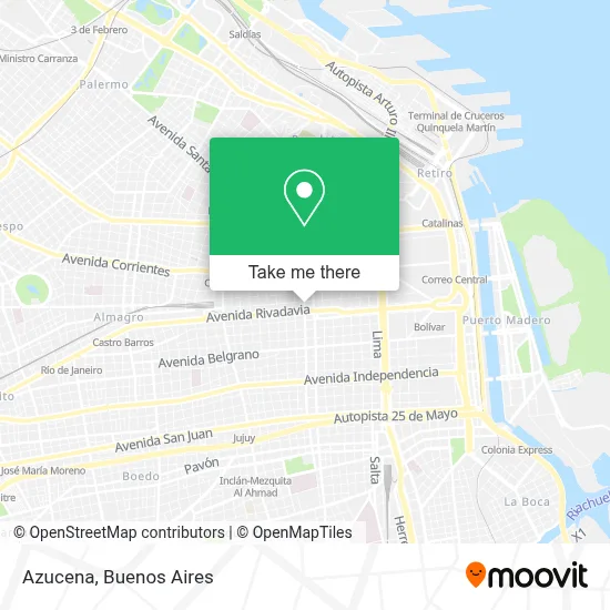 Azucena map