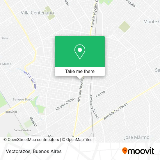 Vectorazos map
