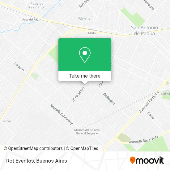 Rot Eventos map