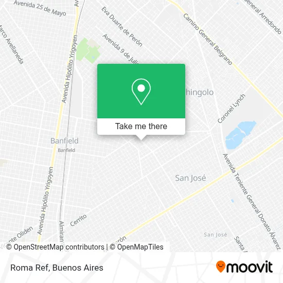 Roma Ref map