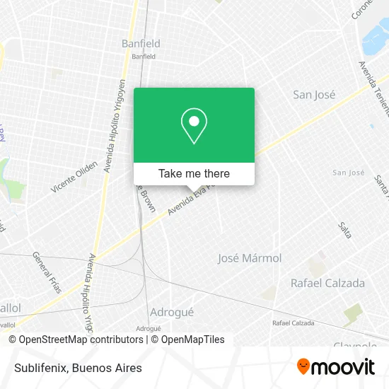 Sublifenix map