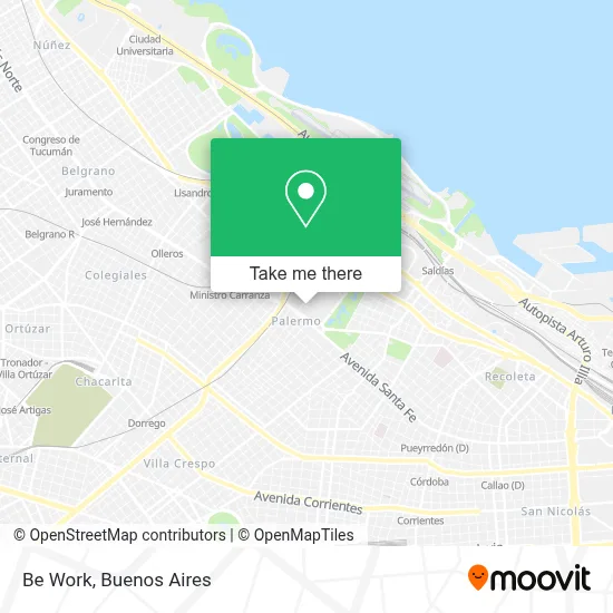 Be Work map