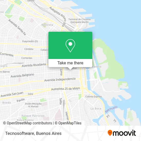 Tecnosoftware map