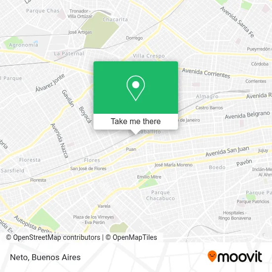 Neto map