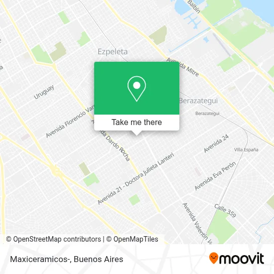 Maxiceramicos- map