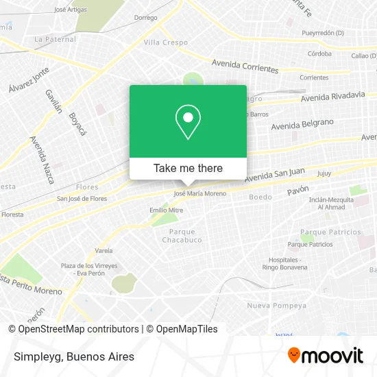 Simpleyg map