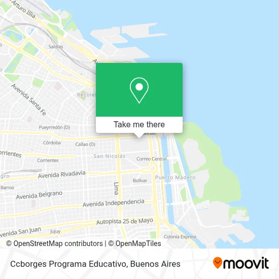 Ccborges Programa Educativo map