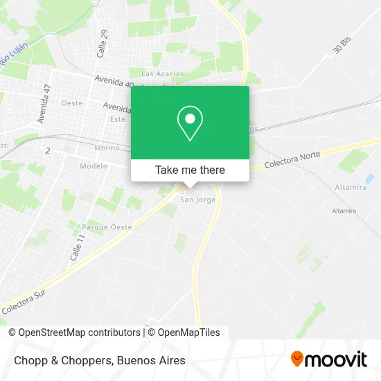 Chopp & Choppers map