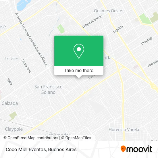 Coco Miel Eventos map