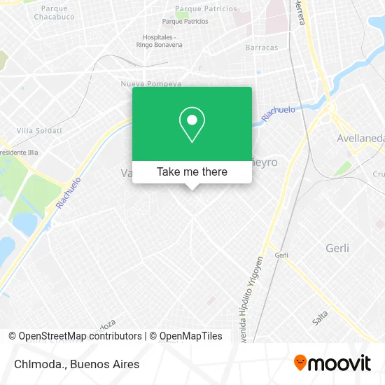 Chlmoda. map