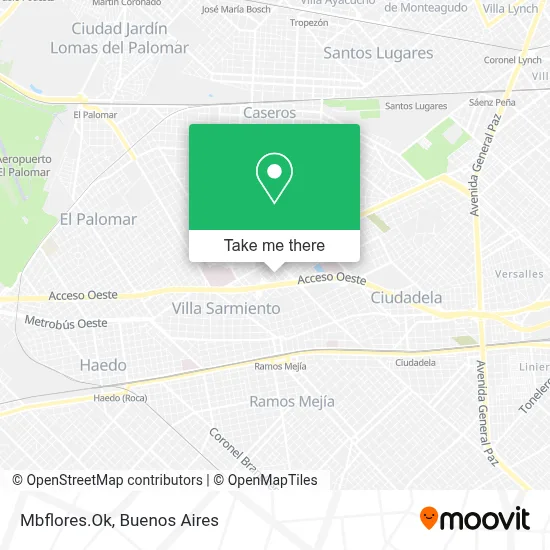 Mbflores.Ok map