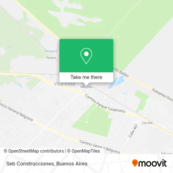Seb Construcciones map