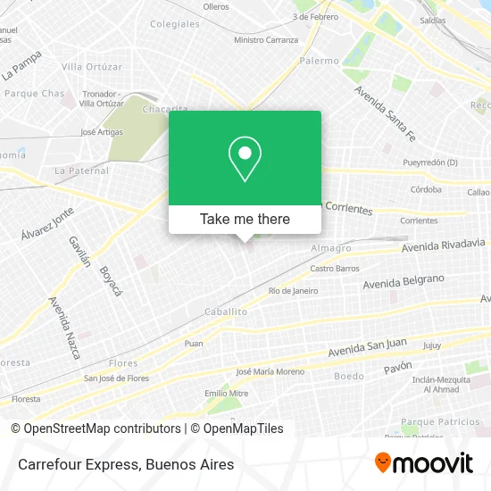 Carrefour Express map