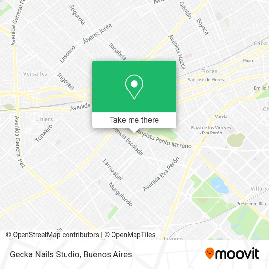 Gecka Nails Studio map