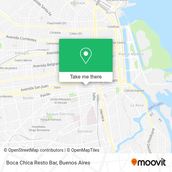 Boca Chica Resto Bar map