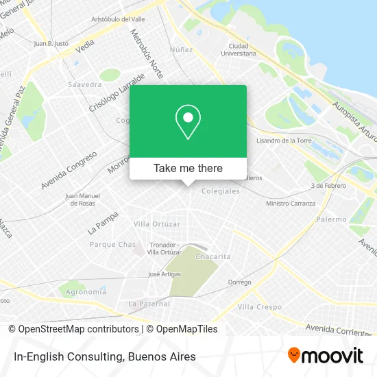 In-English Consulting map
