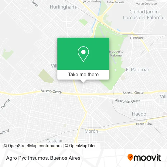 Agro Pyc Insumos map