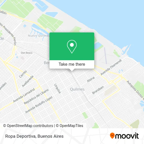 Ropa Deportiva map