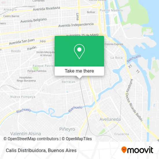 Calis Distribuidora map