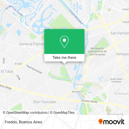 Freddo map