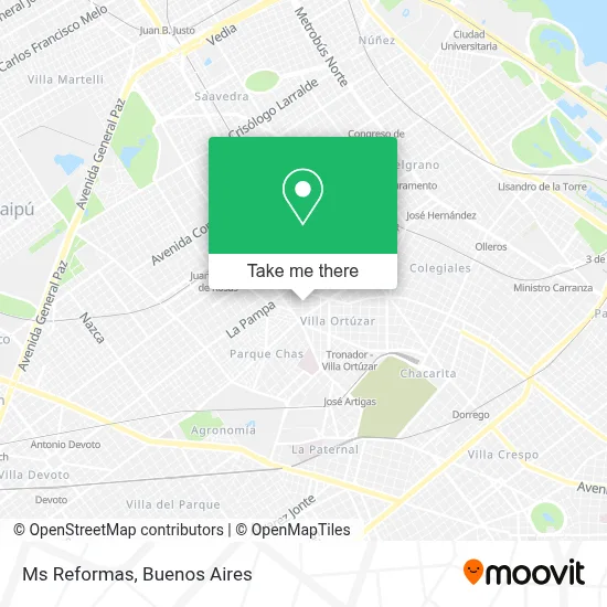 Ms Reformas map
