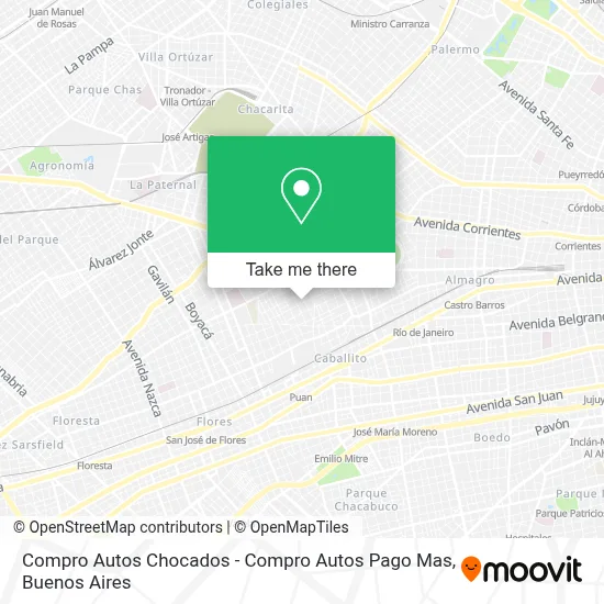 Compro Autos Chocados - Compro Autos Pago Mas map