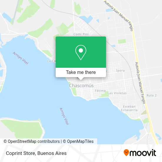 Coprint Store map