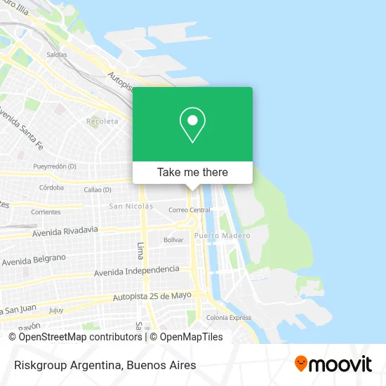 Riskgroup Argentina map