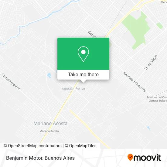 Benjamin Motor map