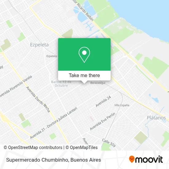 Supermercado Chumbinho map