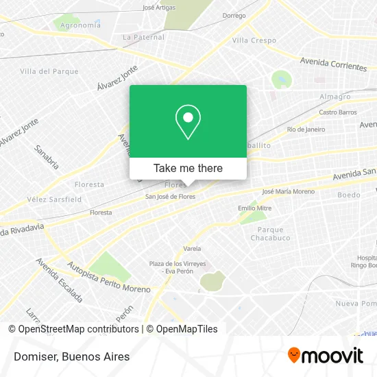 Domiser map