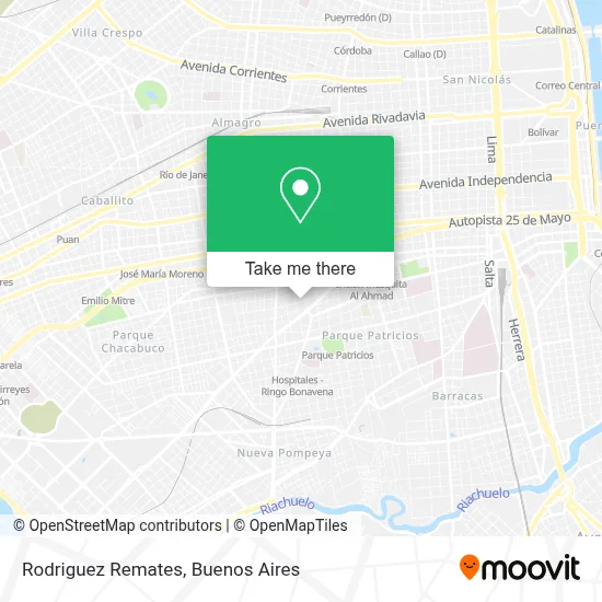 Rodriguez Remates map