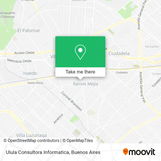 Ulula Consultora Informatica map