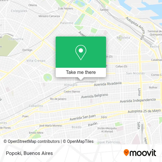 Popoki map