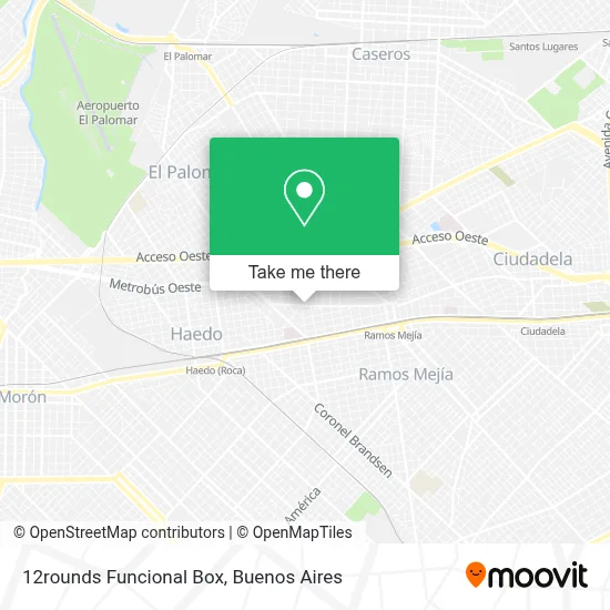 12rounds Funcional Box map