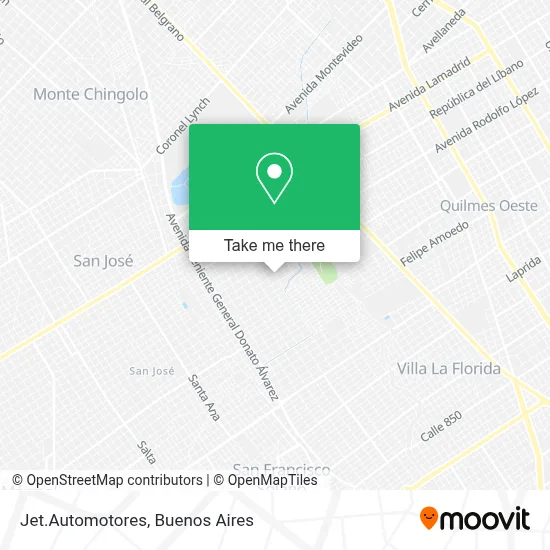 Jet.Automotores map