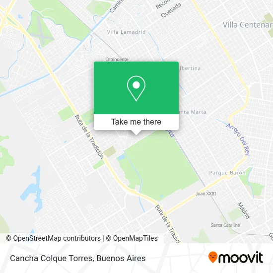 Cancha Colque Torres map
