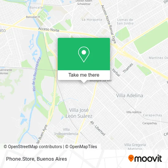 Phone.Store map